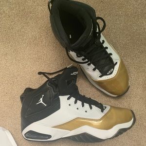 Black and Gold Jordan’s